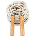 Hot Jump Rope Wooden Handle Skipping Gym School Group Multi Person Rope JumpQ4K2