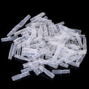 100pcs 2.8mm Brass Crimp Terminal Female Spade Connectors with Insulating Sleeve