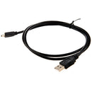 USB Type A Male / Mini-B Male Cable, 5 Pin, Black, 3 ft
