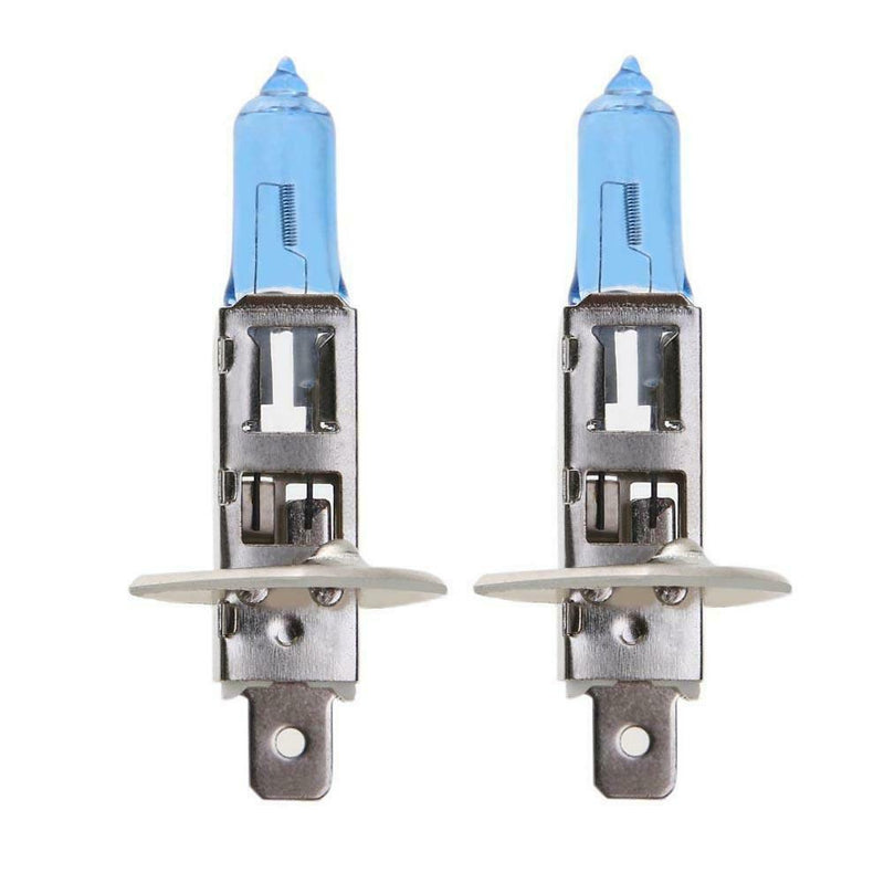 2pcs H1 12V 100W Blue Halogen Xenon Light Bulbs for Car Headlamp Headlight A
