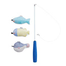 Catnip Filled Cat Toys Fishing Cat Teaser Wand Exerciser Training Chasing A