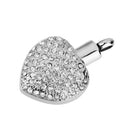Crystal Heart Cremation Keepsake
