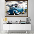 DIY Car 5D Diamond Painting Cross-stitch Embroidery Kit DIY Wall Home Decor