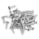 10 Pcs Stainless Steel Flat Straight Brace Brackets Mending Plates Repair F