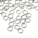 100 Piece Stainless Steel Split Ring Assortment  Rings Fishing Tackle