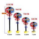 Mini Basketball Set Indoor Hoop Board Net Ring Hang Basket Wall Door M DSW