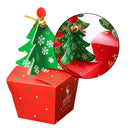 2020 Sweets Bags Merry Christmas Tree Bell Party Paper Favour Gift Boxes*10