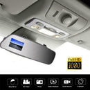 Car 1080P HD 2.7in Rearview Mirror LCD Dash Cam DVR Camera Video Rear View