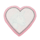 Heart Reversible Sequin Sew On Patches for DIY Clothes Patch Applique JR