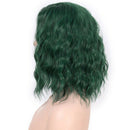 Short Curly Wig Full-End Lace Female Headdress With Chemical Fiber Corn Cur V5G8