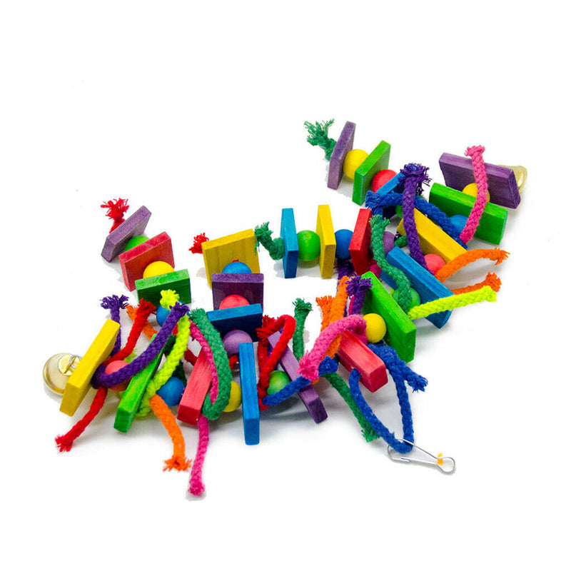 Bird Toys With Vivid Color For Parrot Pigeon Rope