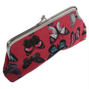 Women's Ladies Butterflies Printed Coin Purse(red)