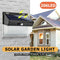 206LED Solar Motion Sensor Wall Light Outdoor Waterproof Garden Yard Street Lamp