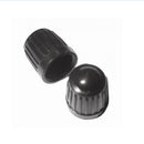 20Pcs Black Universal Plastic Type Wheel Dust Valve Caps for Car Bike Cycle 3CAU