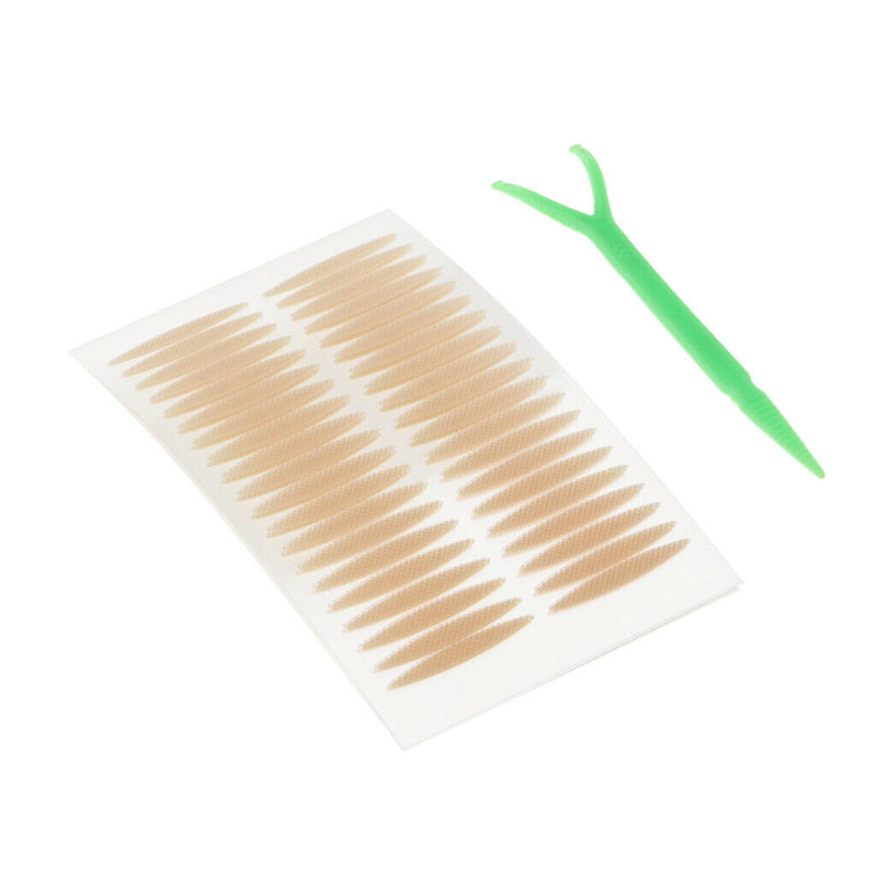 200x Invisible Fiber Lace Double Eyelid Lift Strips Tape Adhesive Stickers