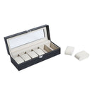 High - end watch case PU watch display box gift box transparent cover watch