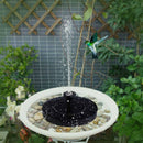 13CM solar pump water fountain for garden pond fountain pond pump fountainJ Gw
