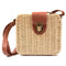 Women's Handbags Mini Women Messenger Bags Leather Square Straw Ladies Cros C4S8