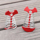 8X Durable Tent Rope Tensioners Fishbone Deck Anchor Peg Stakes  L