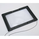 2.5X Reading Magnifying Glass LED Lights, Hands Free Magnifier with Stand &