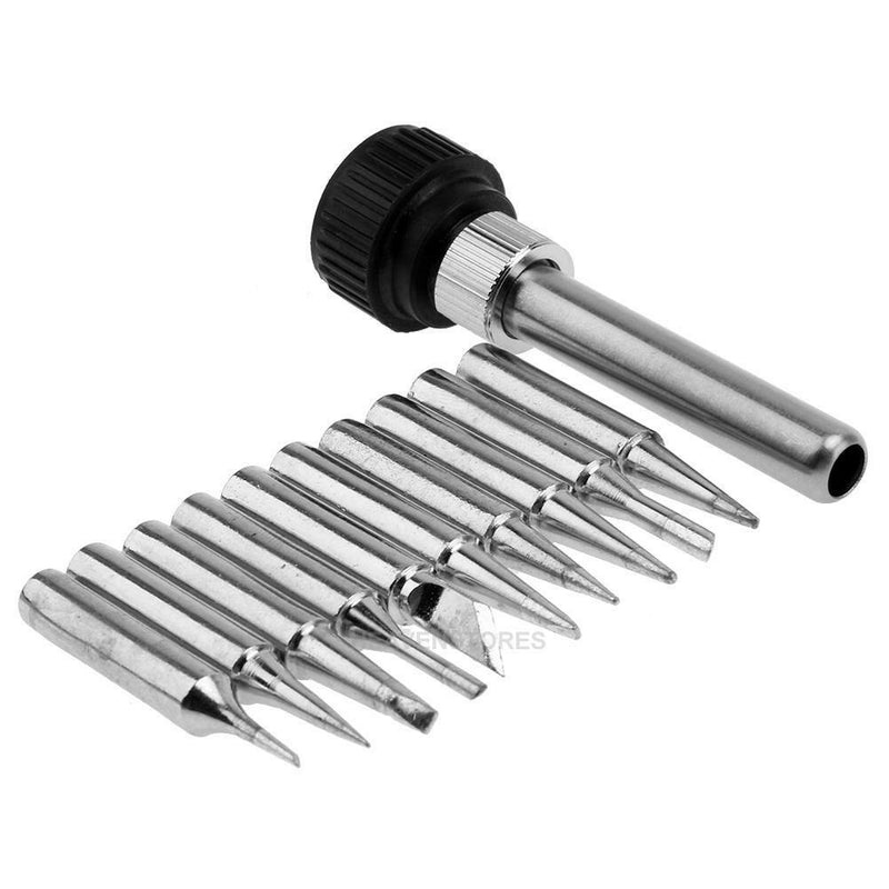 11pcs /lot 900M-T Lead-free Iron Tip for 936 SAIKE ATTEN AOYUE KADA YIHUA hv2n