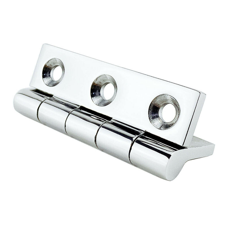 1 Set Marine Boat Deck Hinges Polished Satin Nickel Brushed Door Hinges 50x75 mm