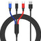 3 In 1 USB Fast Charging Cable Line Multifunction Cell Phone Charger Cord Pretty