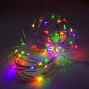 Solar String Lights Waterproof Copper Wire Fairy Lamp (Multicolor 200LED)