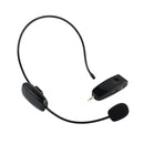 Wireless Microphone Headset, UHF Wireless Mic Headset and Detachable Handheld,