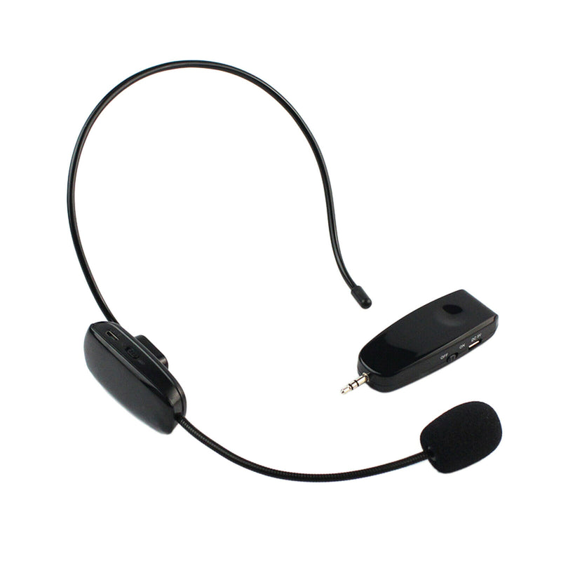 Wireless Microphone Headset, UHF Wireless Mic Headset and Detachable Handheld,
