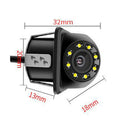 170Â° HD CMOS Car Rear View Backup Reverse Camera 8LED Night Vision Waterproo&