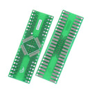 5 PCS QFP 44 Pin Pitch 0.8 mm to DIP 44 2.54 mm Adapter PCB Board Converter S â„–[