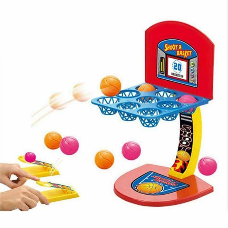 Kid's Desktop Game Mini Shooting Basketball Sports Game Educational Toys In G8B9