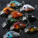 Fishing Lures Baits Vivid Crankbaits Hooks Minnow Baits Tackle 4.5cm/4 ES