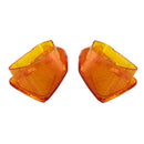(1 PAIR) Motorcycle Rear Turning Signal Light Lens Amber for Kawasaki ZZR250