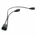 USB 2.0 A Male To 2 Dual USB Female Y Splitter Hub Power Cable Converter Ho