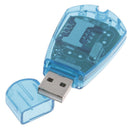 USB SIM Card Reader Copy/Cloner Kit SIM Card Reader GSM CDMA SMS Backup + Hn
