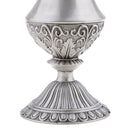 European Style Retro Pewter Plated Metal Flower Vase Bottle Jug for Home
