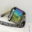 Ms.Letter Shoulder Bag Ms.Handbag Holiday Pu Messenger Bag Exquisite Messen