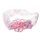 1X Baby Girl Kids Infant Peacock Feather Headband Hair Band Hair Flower Pin T6K3