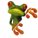 Funny Frogs Car Styling Stickers Animal Stickers for All Cars Pattern Randomã€NME