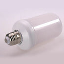 E27 LED Flicker Flame Light Bulb Simulated Burn Fire Effect Party Decor WON YLG