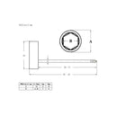 3pcs Guitar Neck Adjustment Hexagonal Wrench For Guitar Repair Parts Black