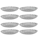 8PCS Egg Tart Cupcake Cake Cookie Boat Mold Aluminum Mould Tin Baking Tool