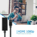 1080P Mini Display Port to HDMI Adapter Cable Connector for MacBook A