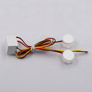 2 Pieces Flash Emergency Warning Traffic Advisor LED Strobe Lights Flasher