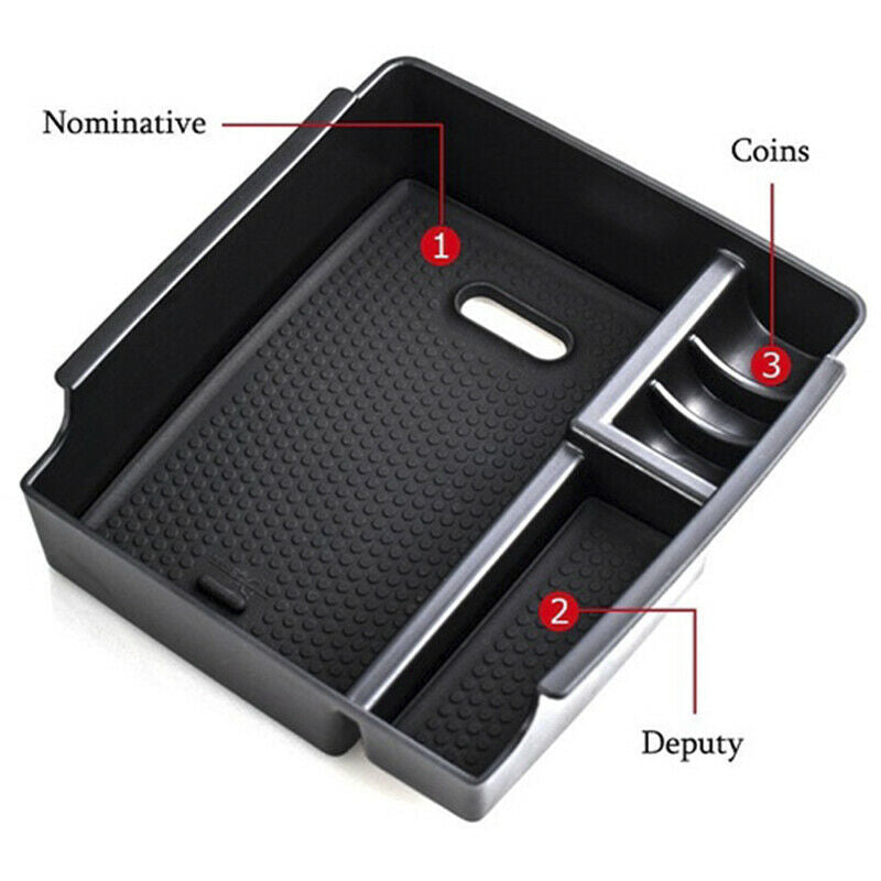 For Hyundai Creta ix25 Storage Box Arm Rest Center Console Glove Bin Containe3C