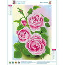 Pink Rose 5D DIY Diamond Painting Embroidery Craft Needlework Decor Gifts