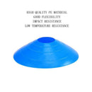 50Pcs Multi Color Football Training Disc Cones Soccer Field Marking Coaching