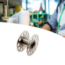 10pcs Sewing Machine Bobbins Stainless Metal For Household Class 15 New Sin A4P2